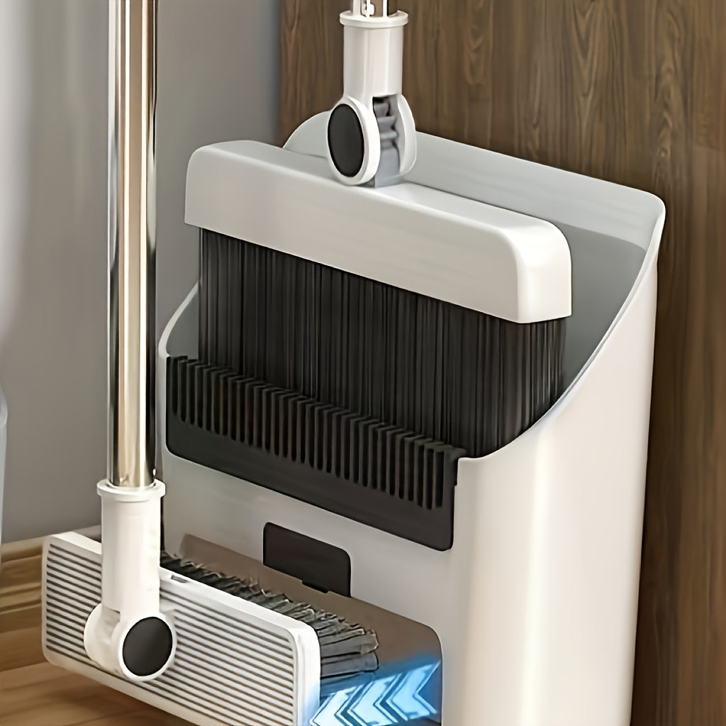 3-in-1 Home Cleaning Kit Broom Dustpan Brush-2