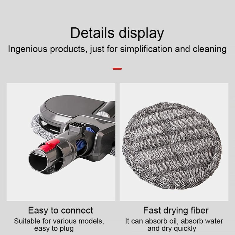 NNEIDS Dyson Mop Cleaning Head With Water Tank-2