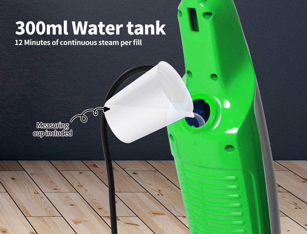 Steam Mop Handheld Carpet Cleaner High Pressure Steamer Floor Cleaning 1300W-3