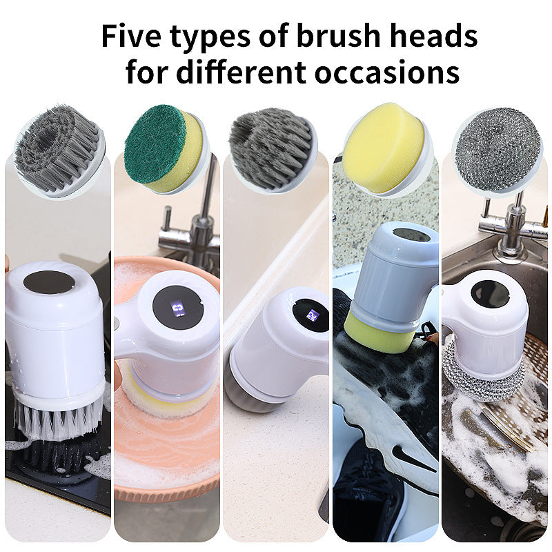 NNEDSZ Electric Cleaning Brush - Multipurpose High-Speed Cleaning Tool-2