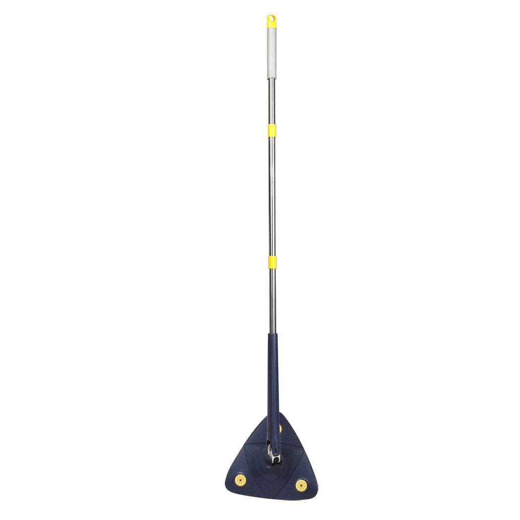 NNEIDS Cleanflo Cleaning Mop Dry Wet Triangle Blue-2
